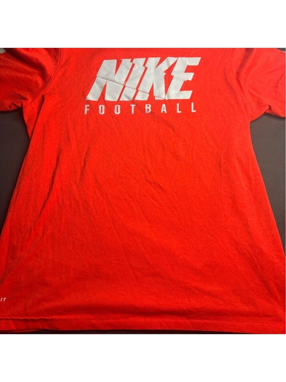 Nike Dri-FIT Bright Red Top